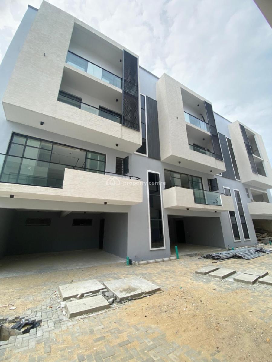 Contemporary 4 Bedroom Terraced Duplex with Indoor Elevator, Cinema Room, Freedom Way, Lekki Phase 1, Lekki, Lagos, Terraced Duplex for Sale