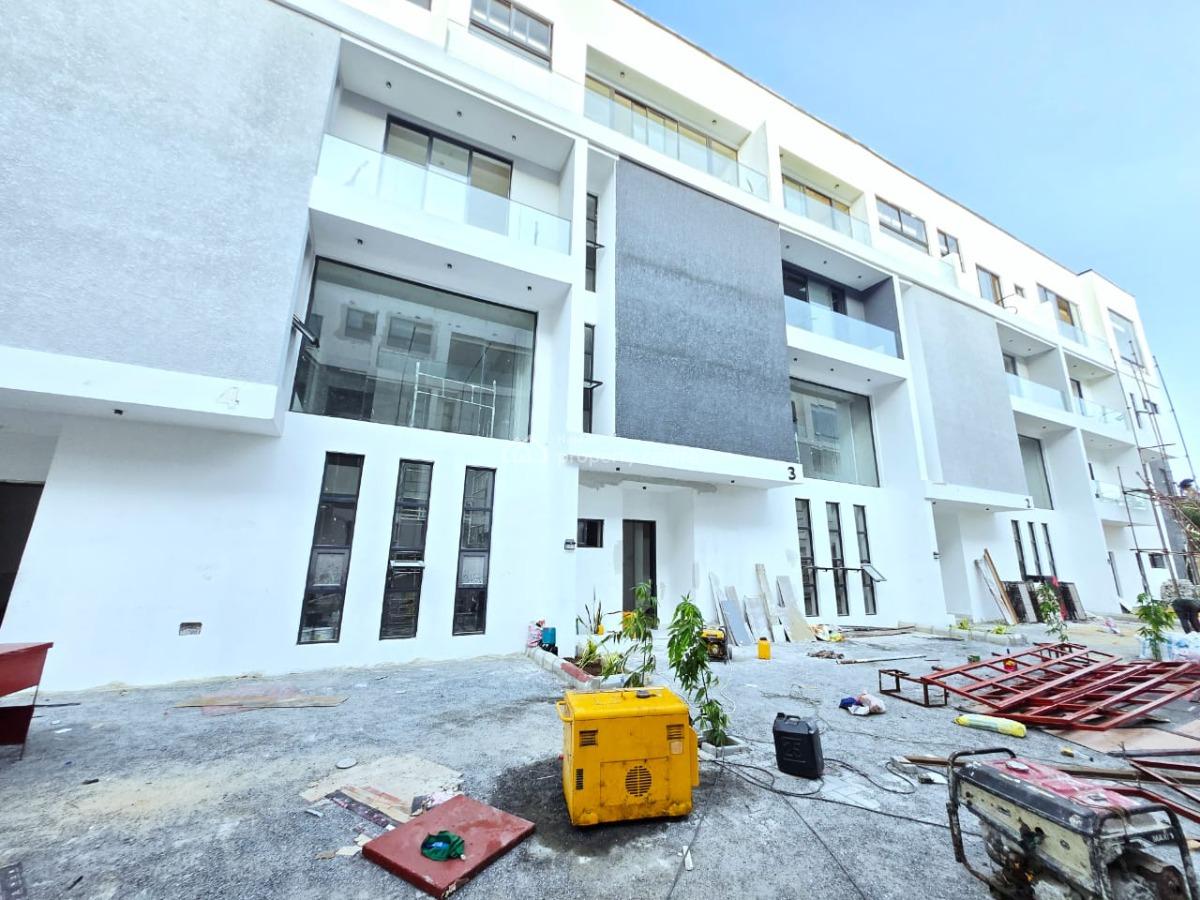 10 Units of 4 Bedrooms Terraced Duplexes with Bq, Ikate Elegushi, Lekki, Lagos, Terraced Duplex for Sale