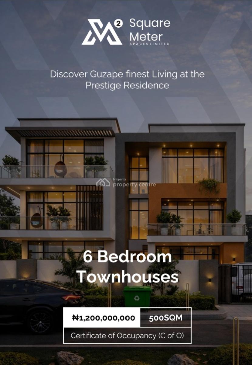 Luxury 6 Bedroom Detached Houses, Guzape District, Abuja, Detached Duplex for Sale