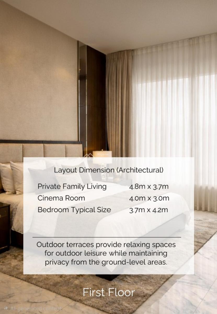 Luxury 6 Bedroom Detached Houses, Guzape District, Abuja, Detached Duplex for Sale