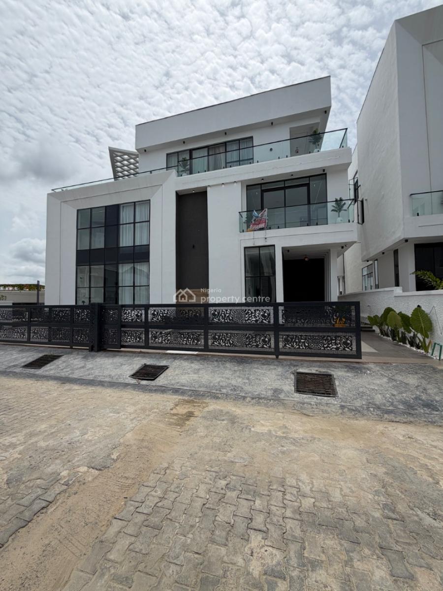 Luxury 5 Bedroom Fully Detached House with Elevator and Pool, Chevron, Lekki, Lagos, Detached Duplex for Sale