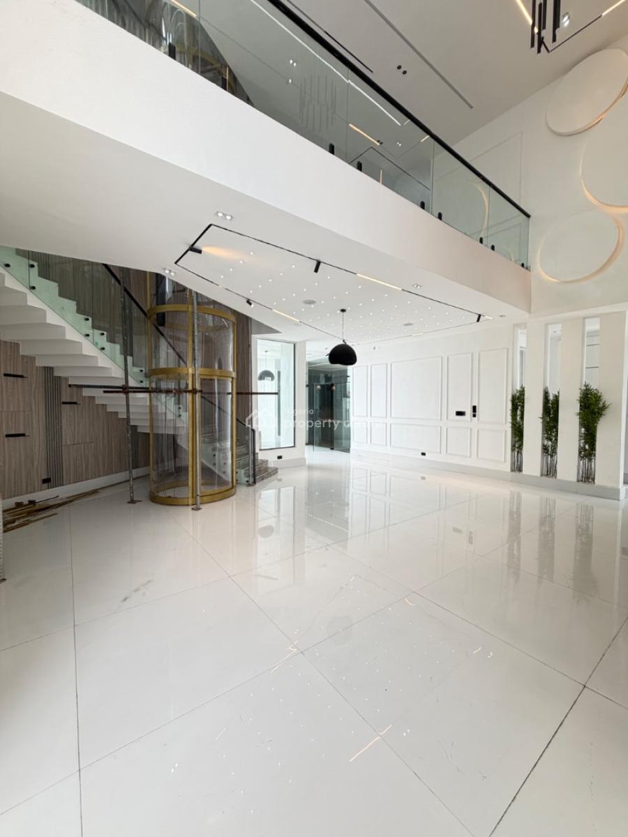 Luxury 5 Bedroom Fully Detached House with Elevator and Pool, Chevron, Lekki, Lagos, Detached Duplex for Sale