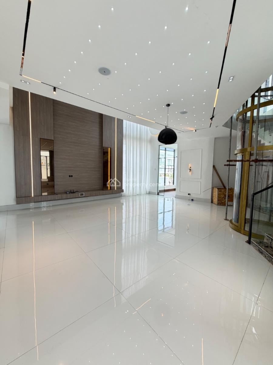 Luxury 5 Bedroom Fully Detached House with Elevator and Pool, Chevron, Lekki, Lagos, Detached Duplex for Sale