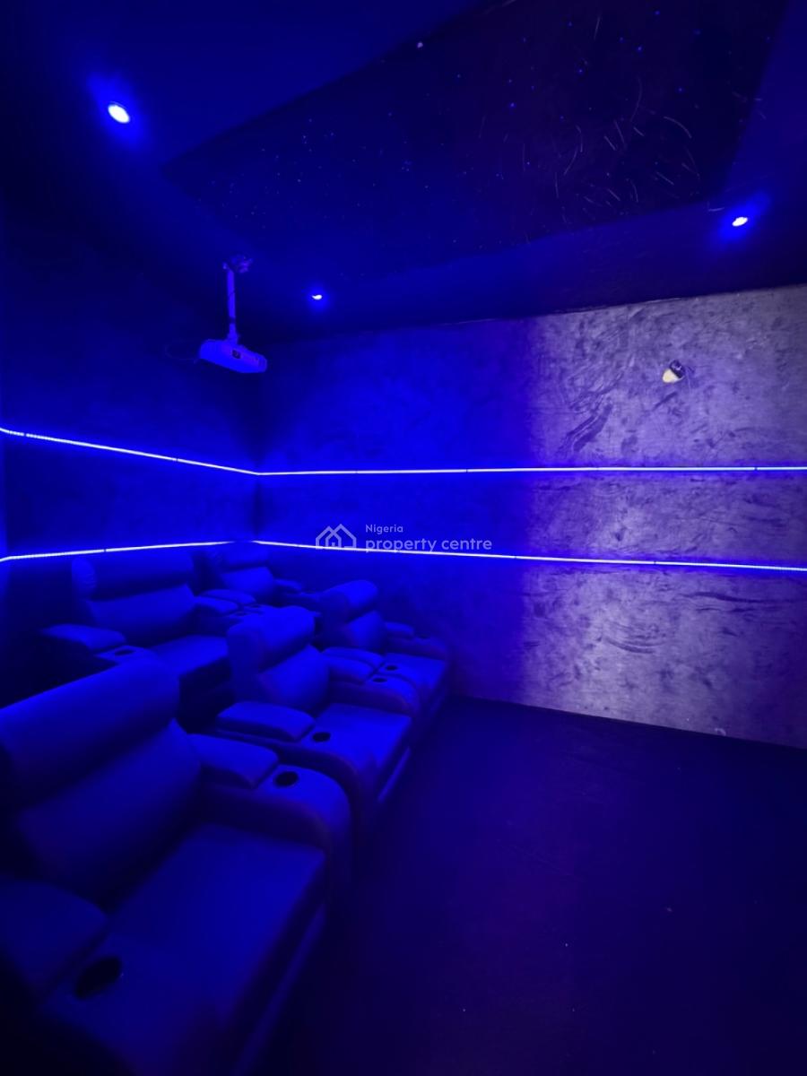 Luxury 5 Bedroom Fully Detached House with Elevator and Pool, Chevron, Lekki, Lagos, Detached Duplex for Sale