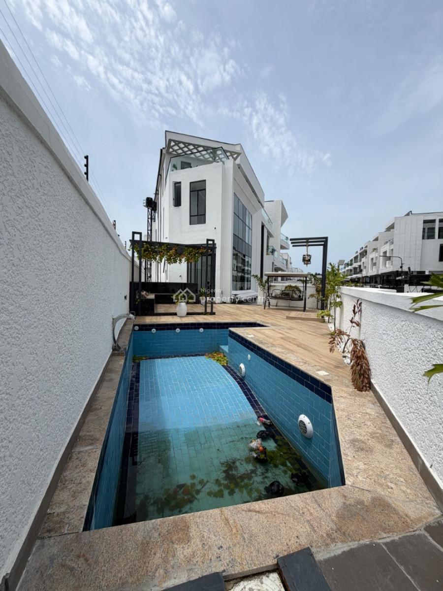 Luxury 5 Bedroom Fully Detached House with Elevator and Pool, Chevron, Lekki, Lagos, Detached Duplex for Sale