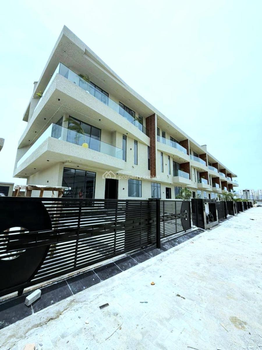 4 Bedroom Self Compound Terrace Duplex with Bq, Lekki Phase 1, Lekki, Lagos, Terraced Duplex for Rent