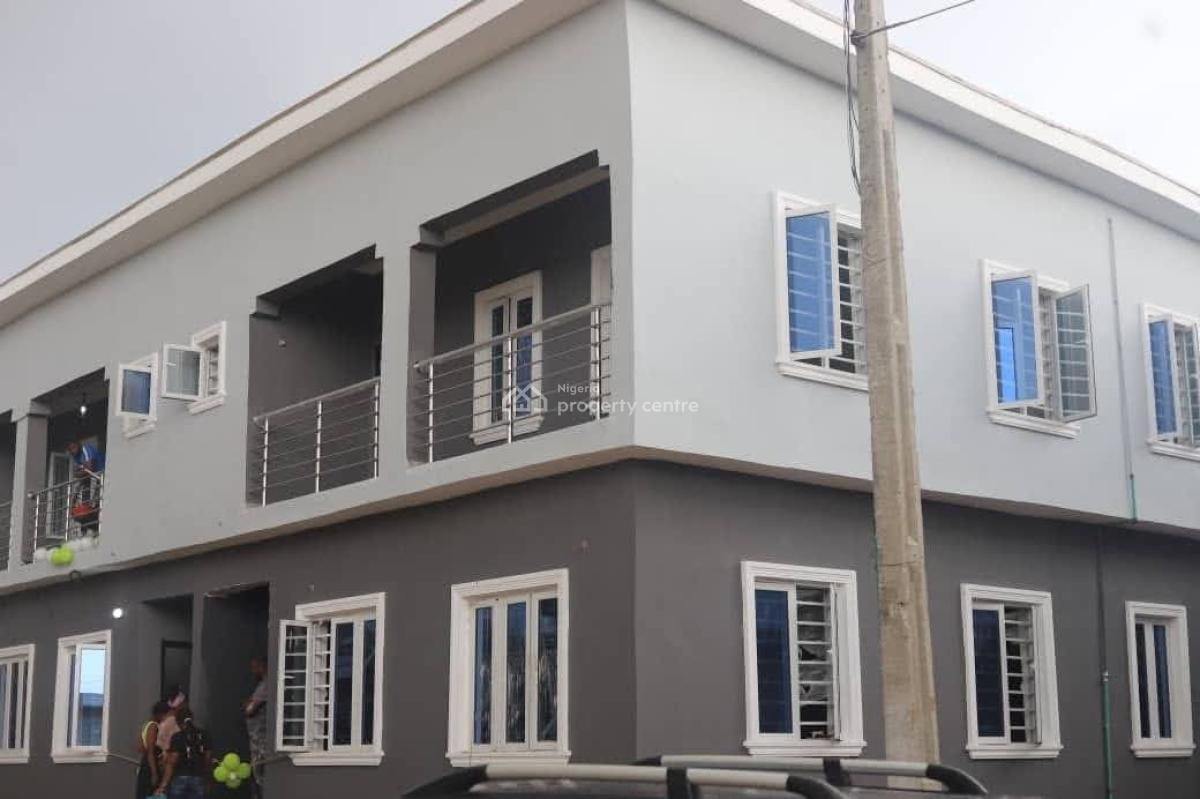 Luxury 4 Bedroom Duplex with a Store, Vip Estate, P&t, Boys Town, Ipaja, Lagos, Semi-detached Duplex for Sale