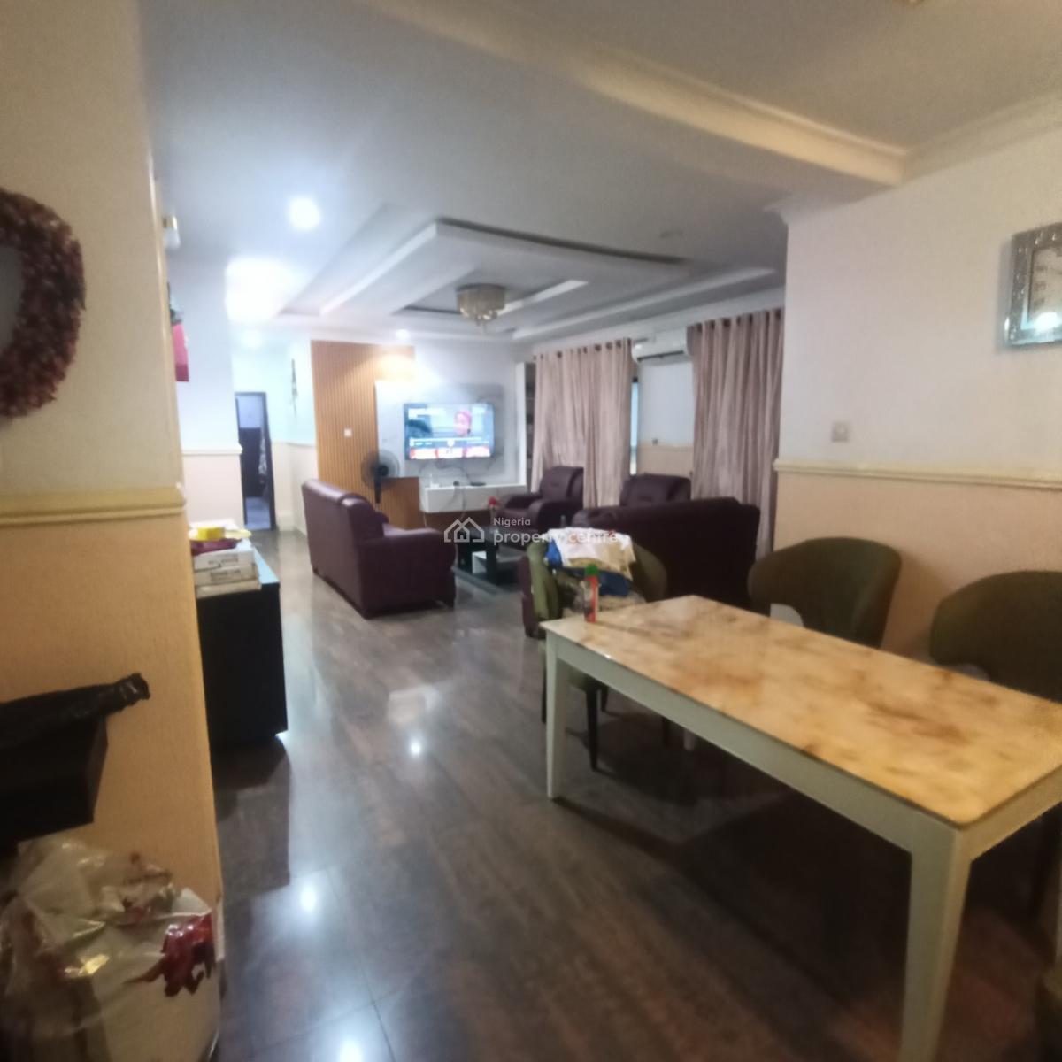 Furnished and Fully Serviced 3 Bedroom Apartment, Ilupeju, Lagos, Flat / Apartment for Rent