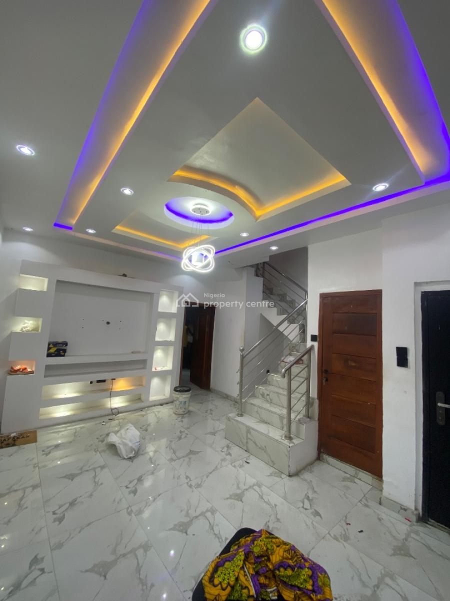 Two Bedroom Duplex with Bq, in an Estate Close to Abraham Adesanya, Ajah, Lagos, Terraced Duplex for Rent