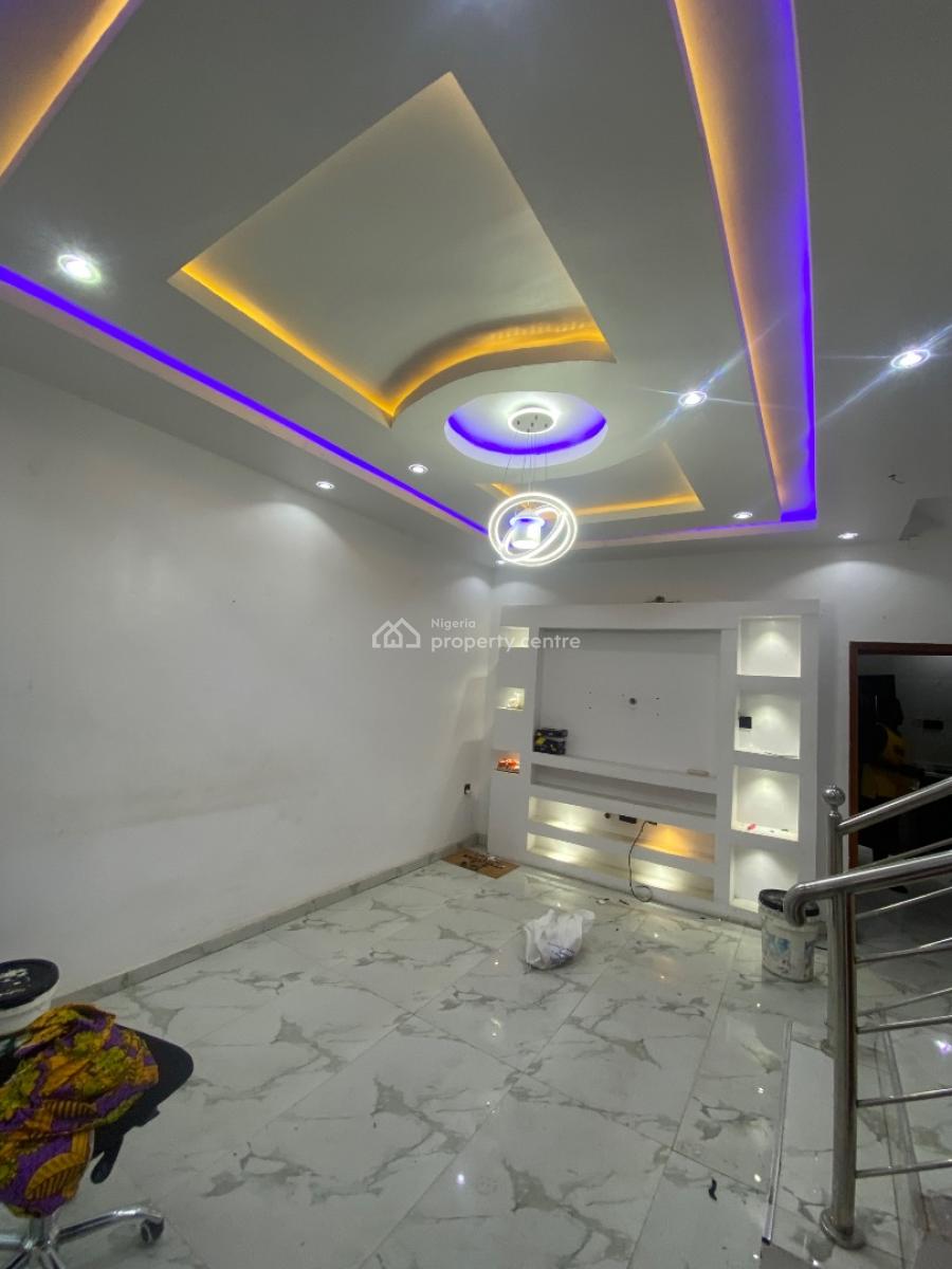 Two Bedroom Duplex with Bq, in an Estate Close to Abraham Adesanya, Ajah, Lagos, Terraced Duplex for Rent