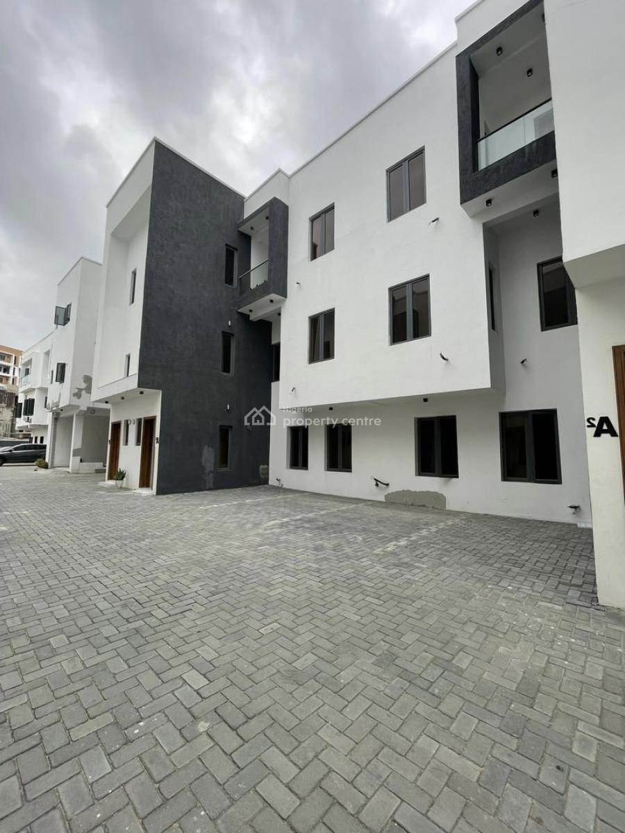 Luxury 4 Bedroom Terraced Duplex with Bq, Lekki Phase 1, Lekki, Lagos, Terraced Duplex for Sale