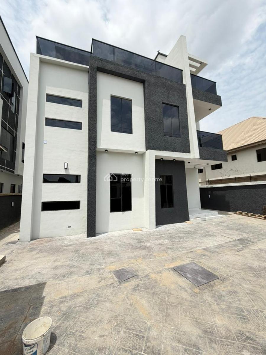 5 Bedrooms Fully Detached - Duplex House + Bq, Study Room & Box Room, Omole Phase 1, Ikeja, Lagos, Detached Duplex for Sale