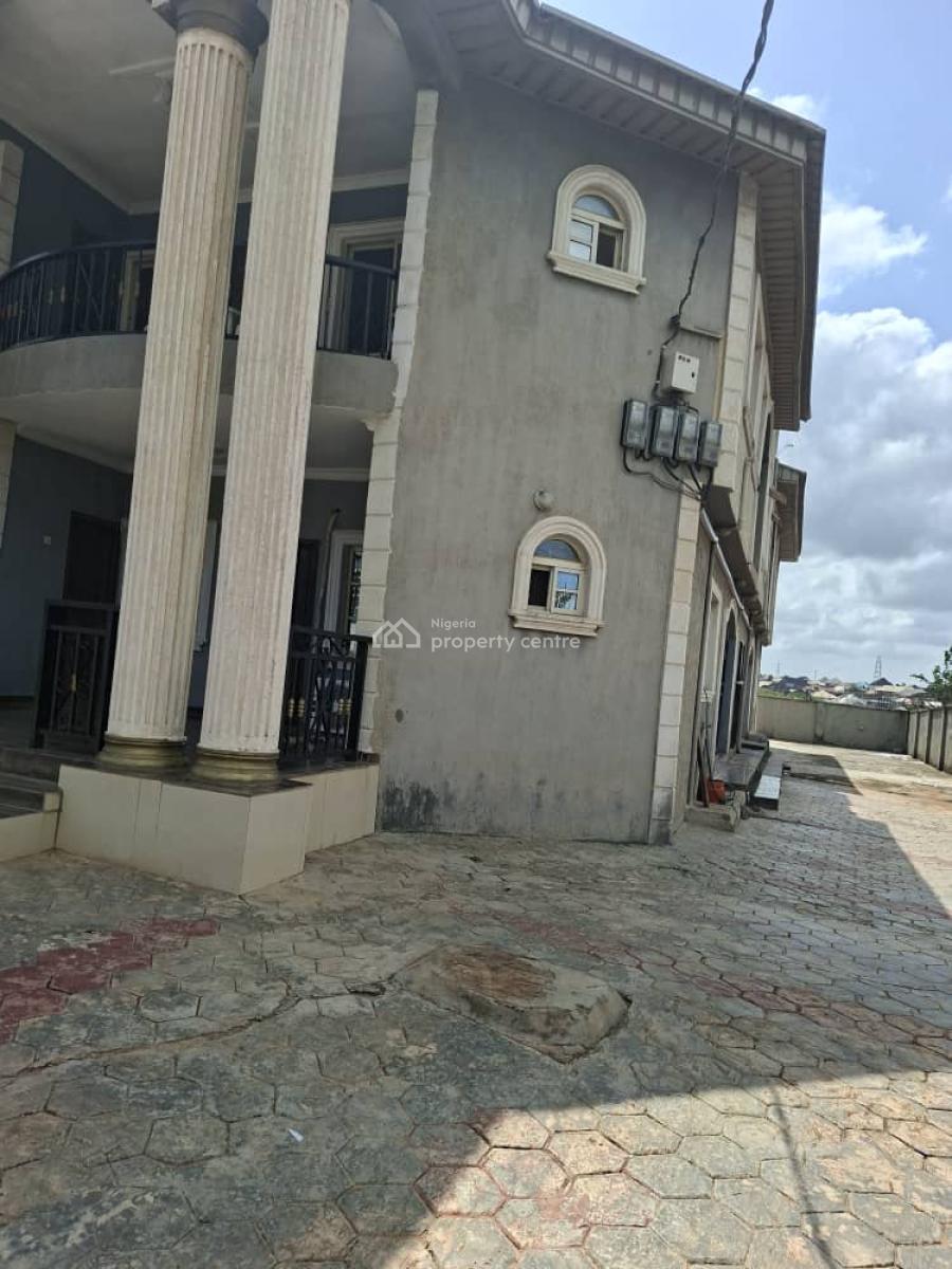 Block of  4 Flats of 2 Bed Each on Full Plot of Land, an Estate in,baruwa Ipaja Roads, Ipaja, Lagos, Block of Flats for Sale