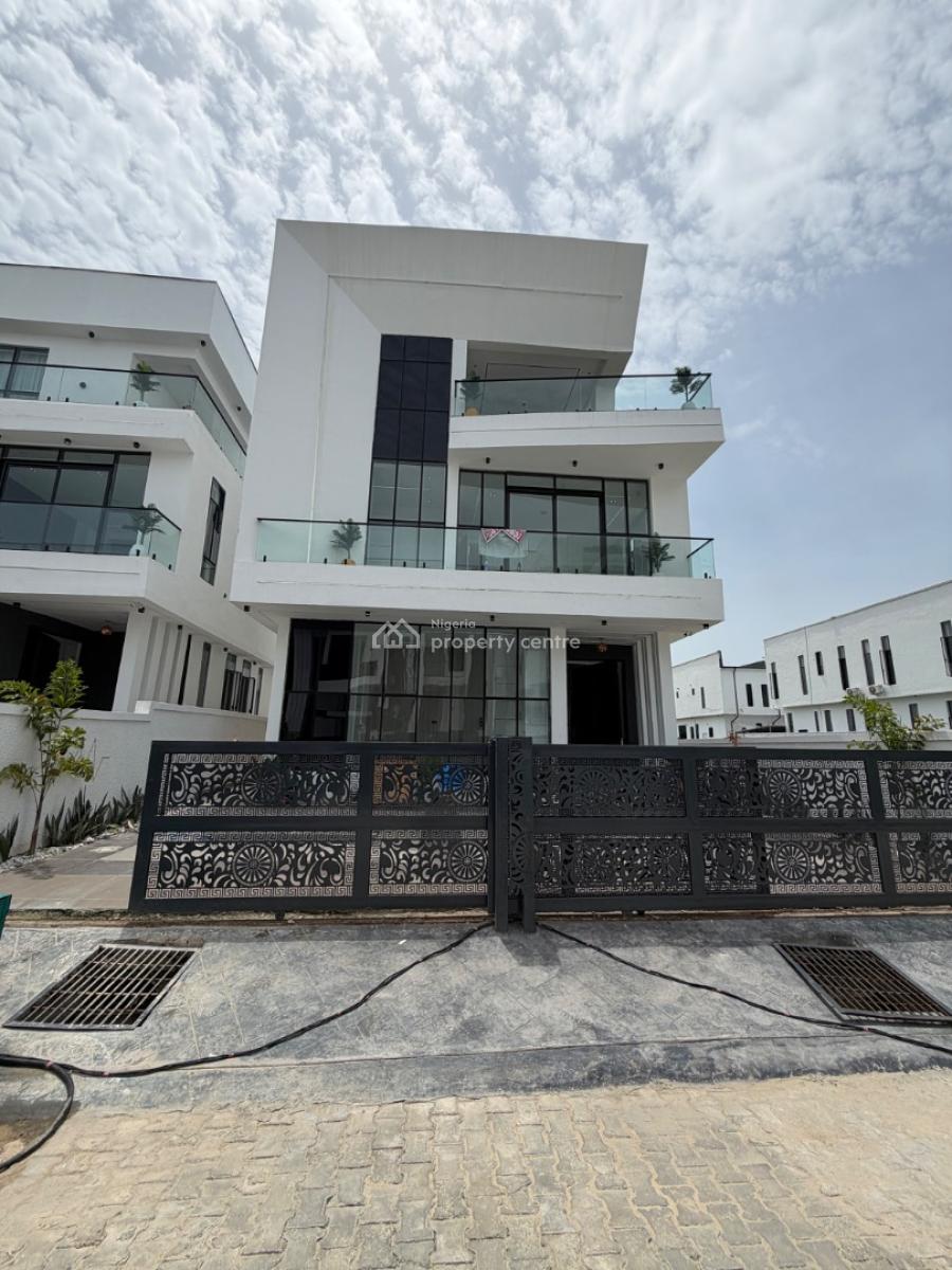 Spacious 6 Bedroom Fully Detached House with Elevator, Chevron, Lekki, Lagos, Detached Duplex for Sale