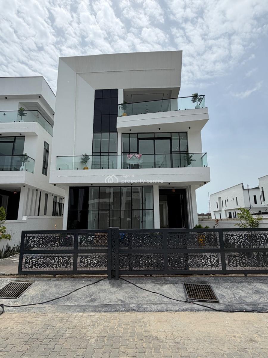 Spacious 6 Bedroom Fully Detached House with Elevator, Chevron, Lekki, Lagos, Detached Duplex for Sale