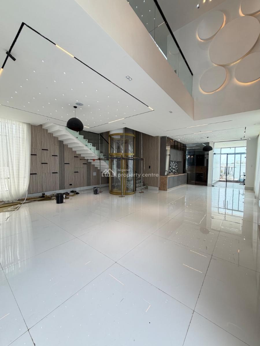 Spacious 6 Bedroom Fully Detached House with Elevator, Chevron, Lekki, Lagos, Detached Duplex for Sale