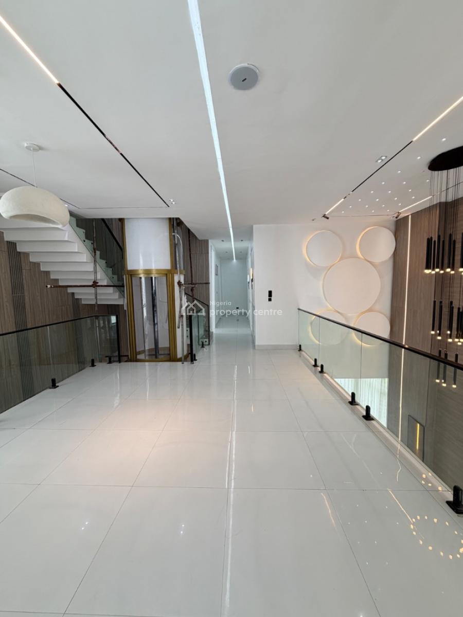 Spacious 6 Bedroom Fully Detached House with Elevator, Chevron, Lekki, Lagos, Detached Duplex for Sale