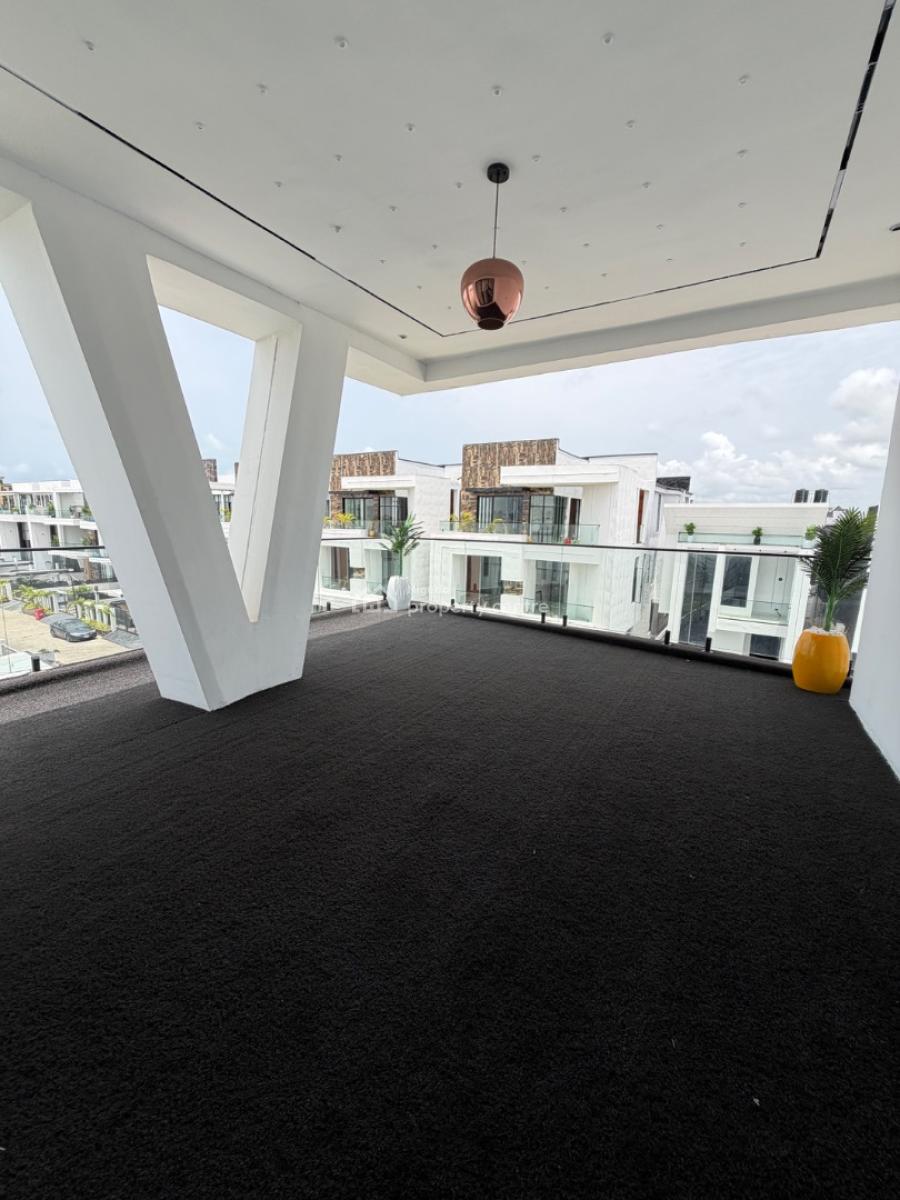 Spacious 6 Bedroom Fully Detached House with Elevator, Chevron, Lekki, Lagos, Detached Duplex for Sale