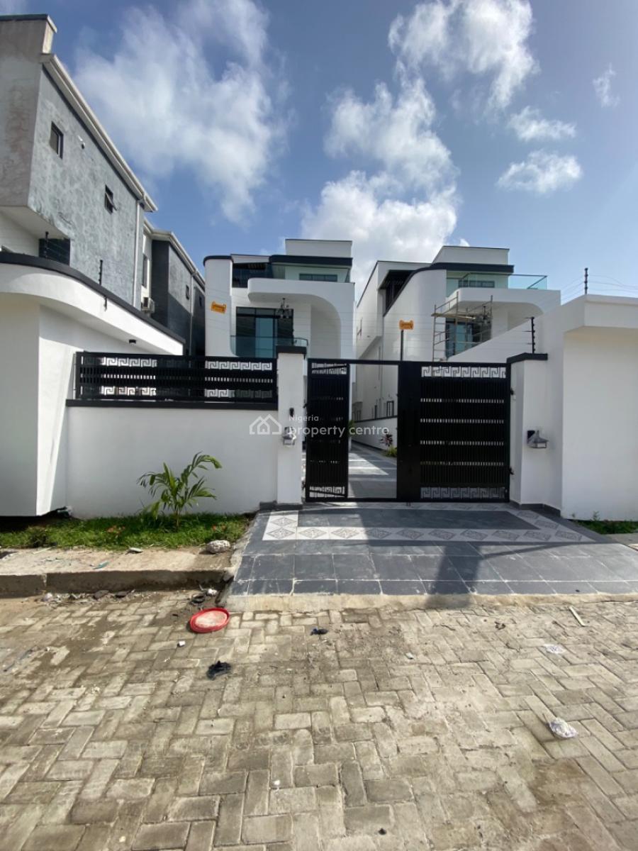 Brand New-beautiful 5 Bedrooms Fully Detached Duplex with Swimming Pool, Ikate, Lekki, Lagos, Detached Duplex for Sale