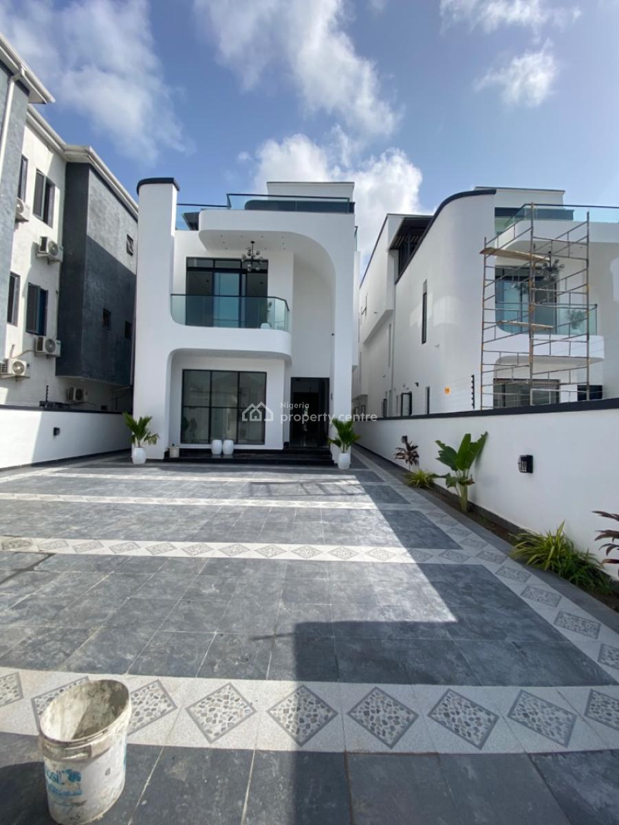 Brand New-beautiful 5 Bedrooms Fully Detached Duplex with Swimming Pool, Ikate, Lekki, Lagos, Detached Duplex for Sale