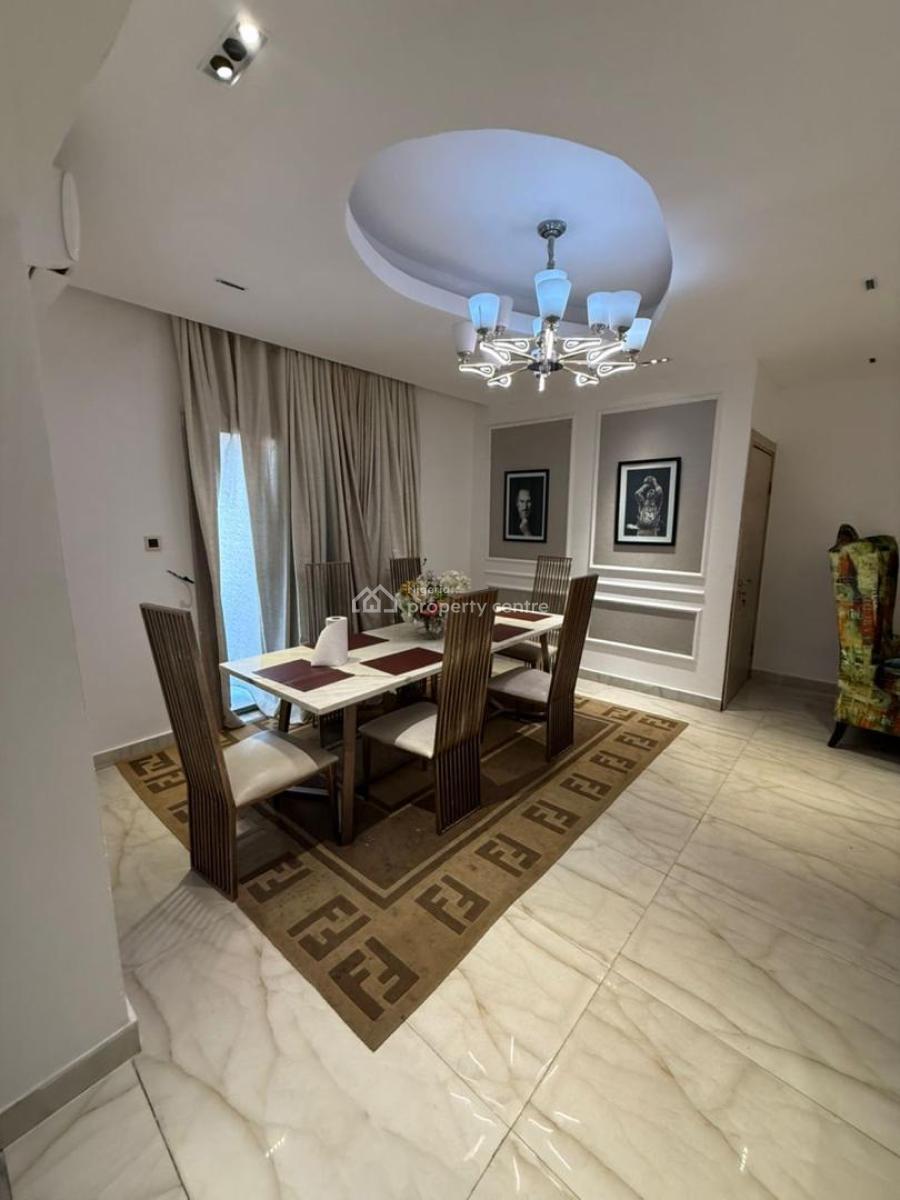 Well Finished Furnished & Serviced 3 Bedroom Water-view Flat with Bq, Banana Island, Ikoyi, Lagos, Flat / Apartment for Rent