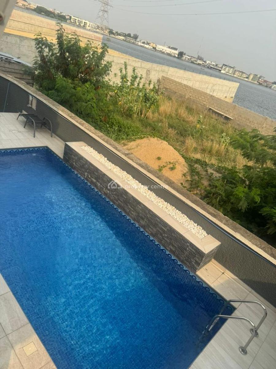 Well Finished Furnished & Serviced 3 Bedroom Water-view Flat with Bq, Banana Island, Ikoyi, Lagos, Flat / Apartment for Rent