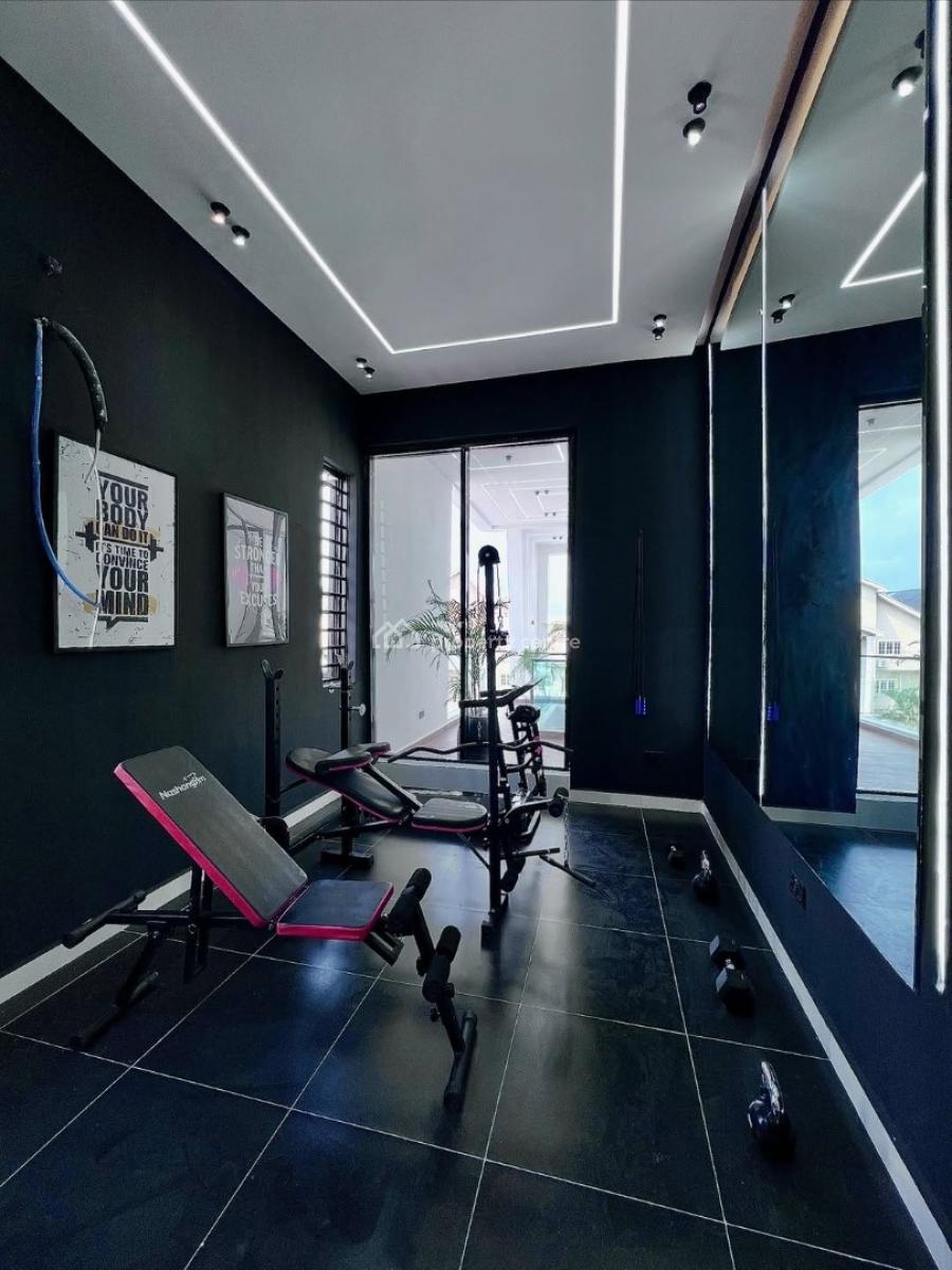 5 Bedroom Detached Duplex with Gym, Swimming Pool, Bq, Ikota, Lekki, Lagos, Detached Duplex for Sale