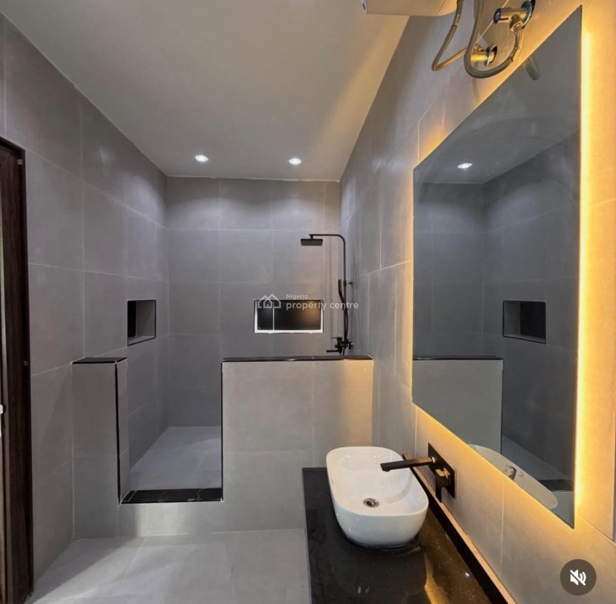 Standard 5 Bedroom Semi-detached Duplex with Bq, Wuse 2, Abuja, Semi-detached Duplex for Rent