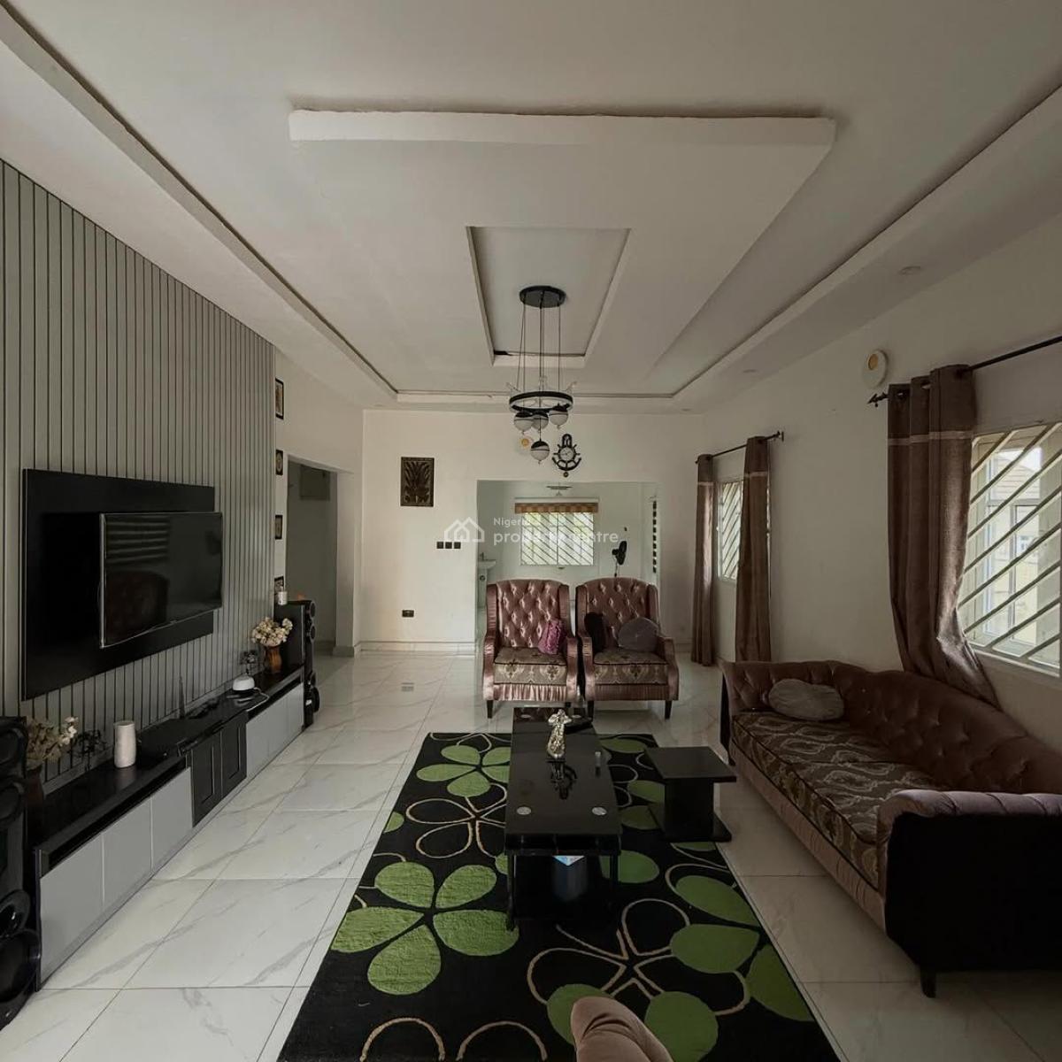 Luxury Spacious 3 Bedroom Detached Bungalow with Space for 2 Units Bq, Apo Wumba, Apo, Abuja, Detached Bungalow for Sale