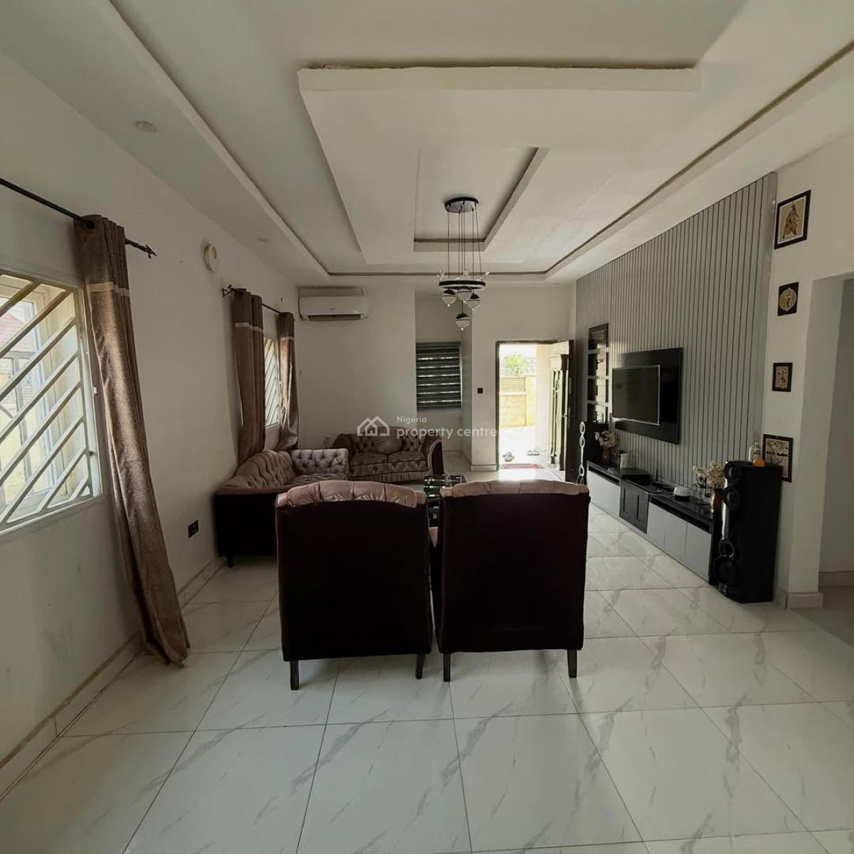 Luxury Spacious 3 Bedroom Detached Bungalow with Space for 2 Units Bq, Apo Wumba, Apo, Abuja, Detached Bungalow for Sale