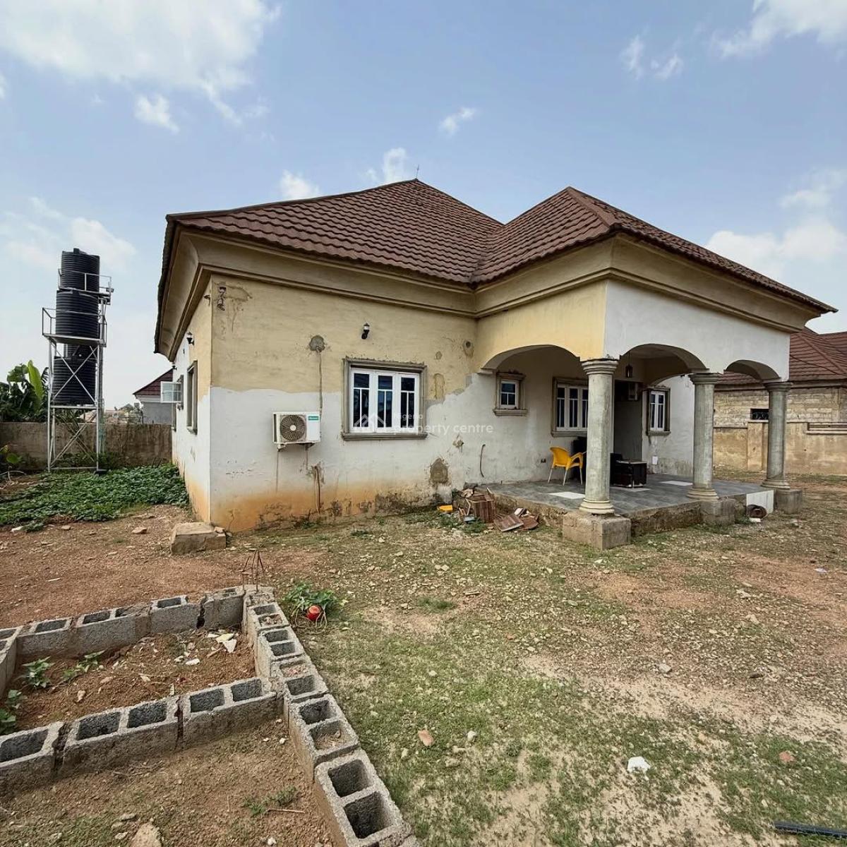 Luxury Spacious 3 Bedroom Detached Bungalow with Space for 2 Units Bq, Apo Wumba, Apo, Abuja, Detached Bungalow for Sale