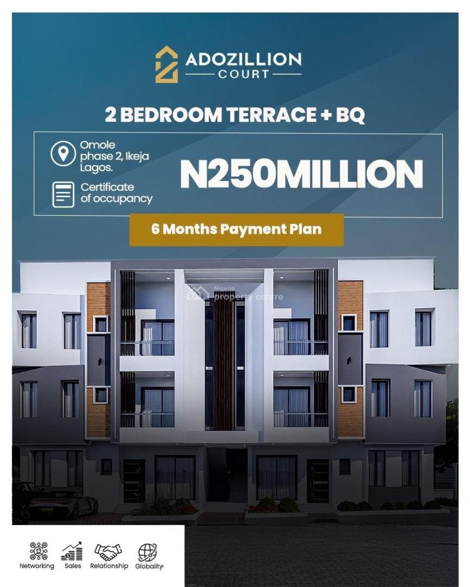 4 Bedroom Detached Duplex, Adozillion Court, Omole Phase 2, Ikeja, Lagos, Detached Duplex for Sale