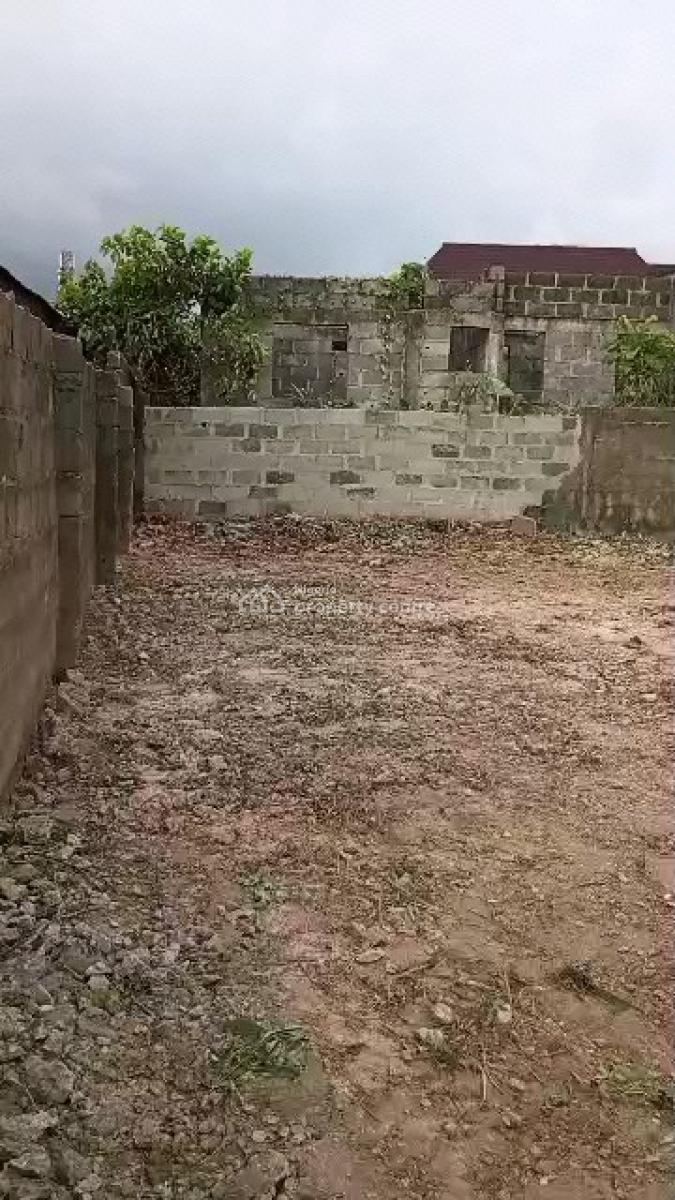 Fenced Half Plot of Land with Deed, Idowu Egba Estate, Lasu-isheri Road, Ikotun, Lagos, Land for Sale