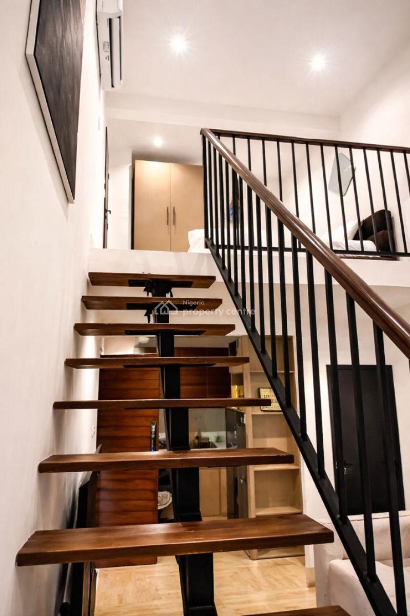 One Bedroom Loft Studio Apartment with Housekeeping Services, Yaba, Lagos, Flat / Apartment Short Let