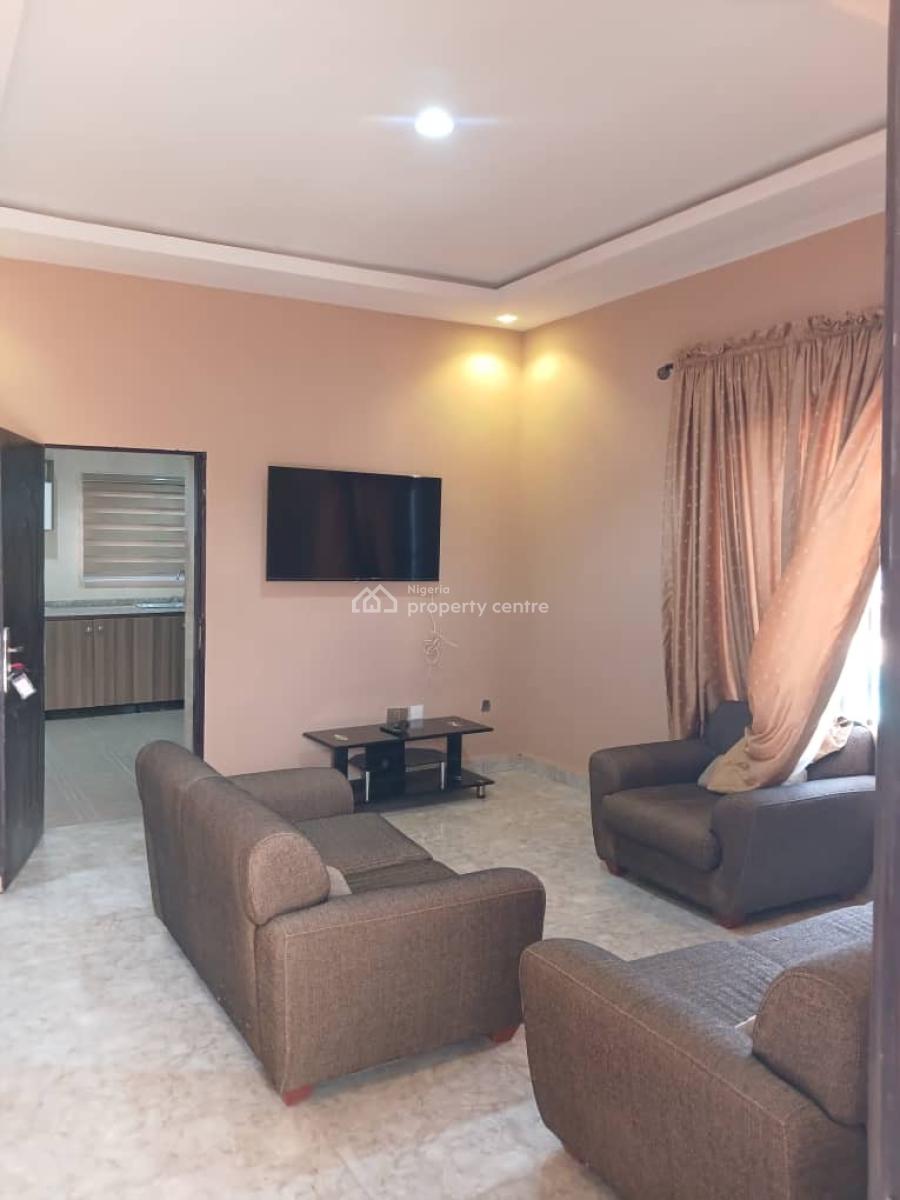 Fully Furnished 2 Bedroom Bungalow Bq + Swimming Pool, Life Camp, Abuja, Detached Bungalow for Rent