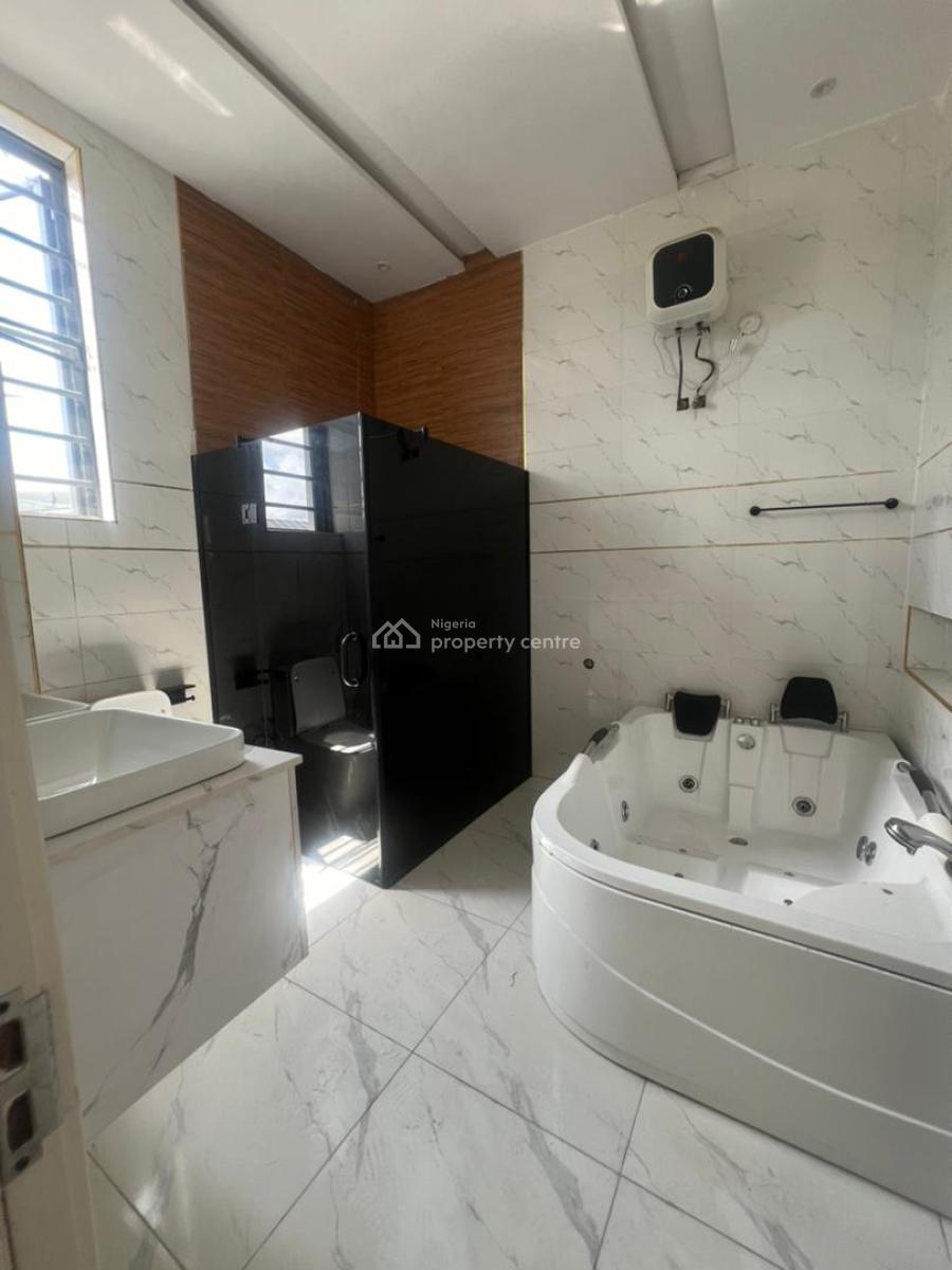 Elegant Built 5 Bedroom Fully Detached Duplex + Bq in a Secure Estate, Osapa, Lekki, Lagos, Detached Duplex for Sale