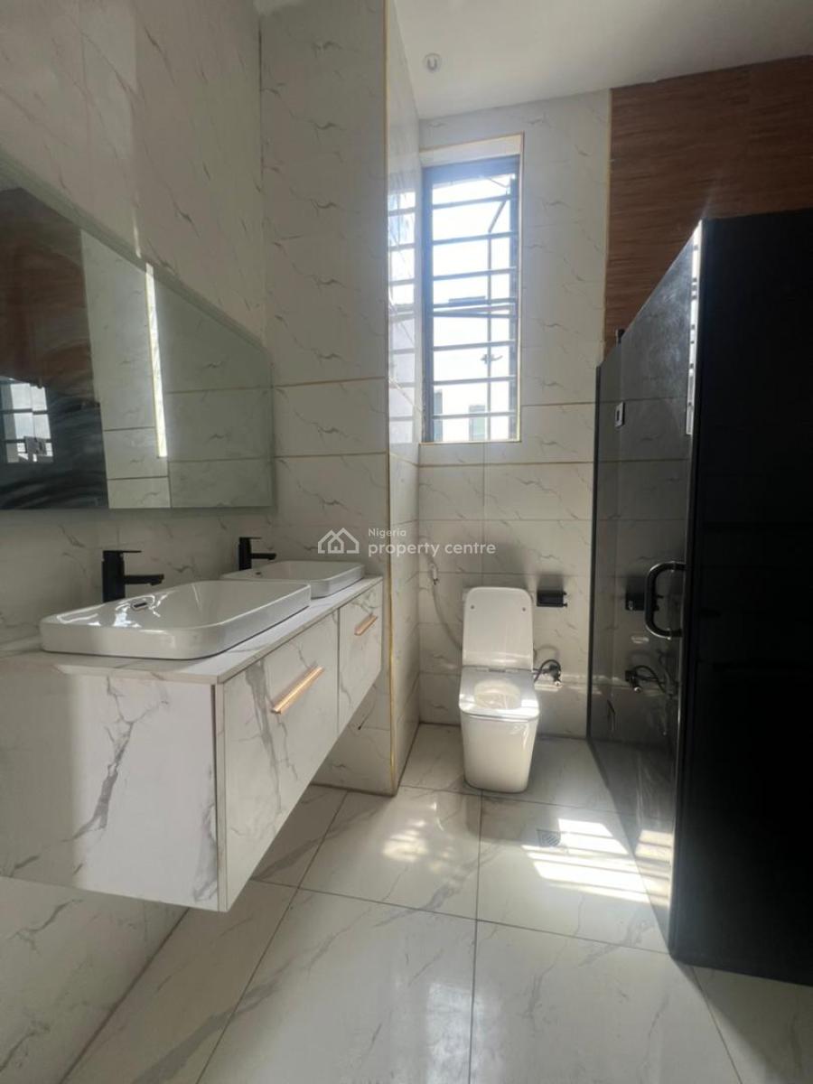 Elegant Built 5 Bedroom Fully Detached Duplex + Bq in a Secure Estate, Osapa, Lekki, Lagos, Detached Duplex for Sale
