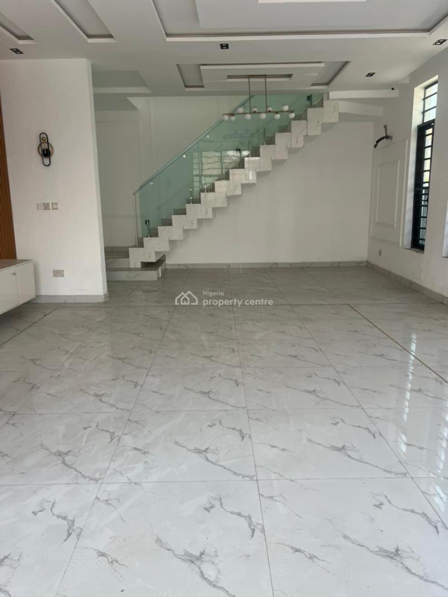 Elegant Built 5 Bedroom Fully Detached Duplex + Bq in a Secure Estate, Osapa, Lekki, Lagos, Detached Duplex for Sale