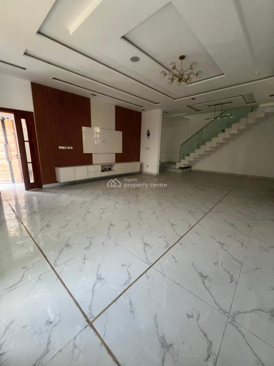 Elegant Built 5 Bedroom Fully Detached Duplex + Bq in a Secure Estate, Osapa, Lekki, Lagos, Detached Duplex for Sale