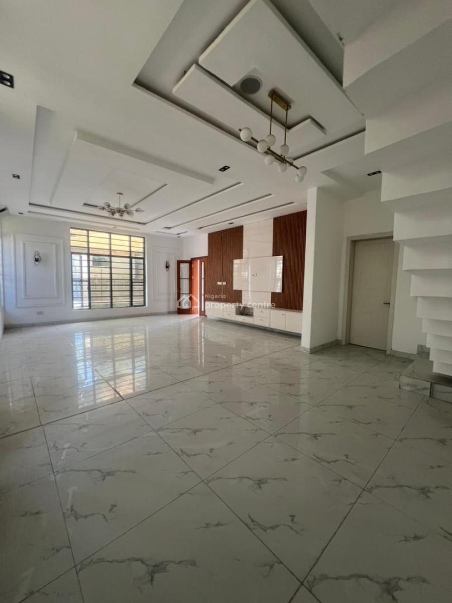 Elegant Built 5 Bedroom Fully Detached Duplex + Bq in a Secure Estate, Osapa, Lekki, Lagos, Detached Duplex for Sale