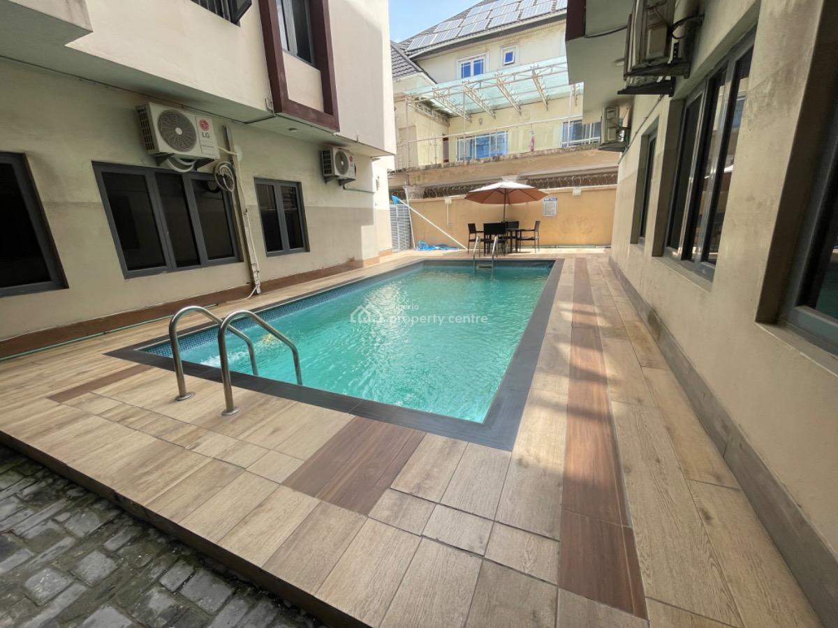 Well Maintained 3 Bedroom with Swimming Pool and Bq on 1st Floor, Lekki Phase 1, Lekki, Lagos, House for Rent