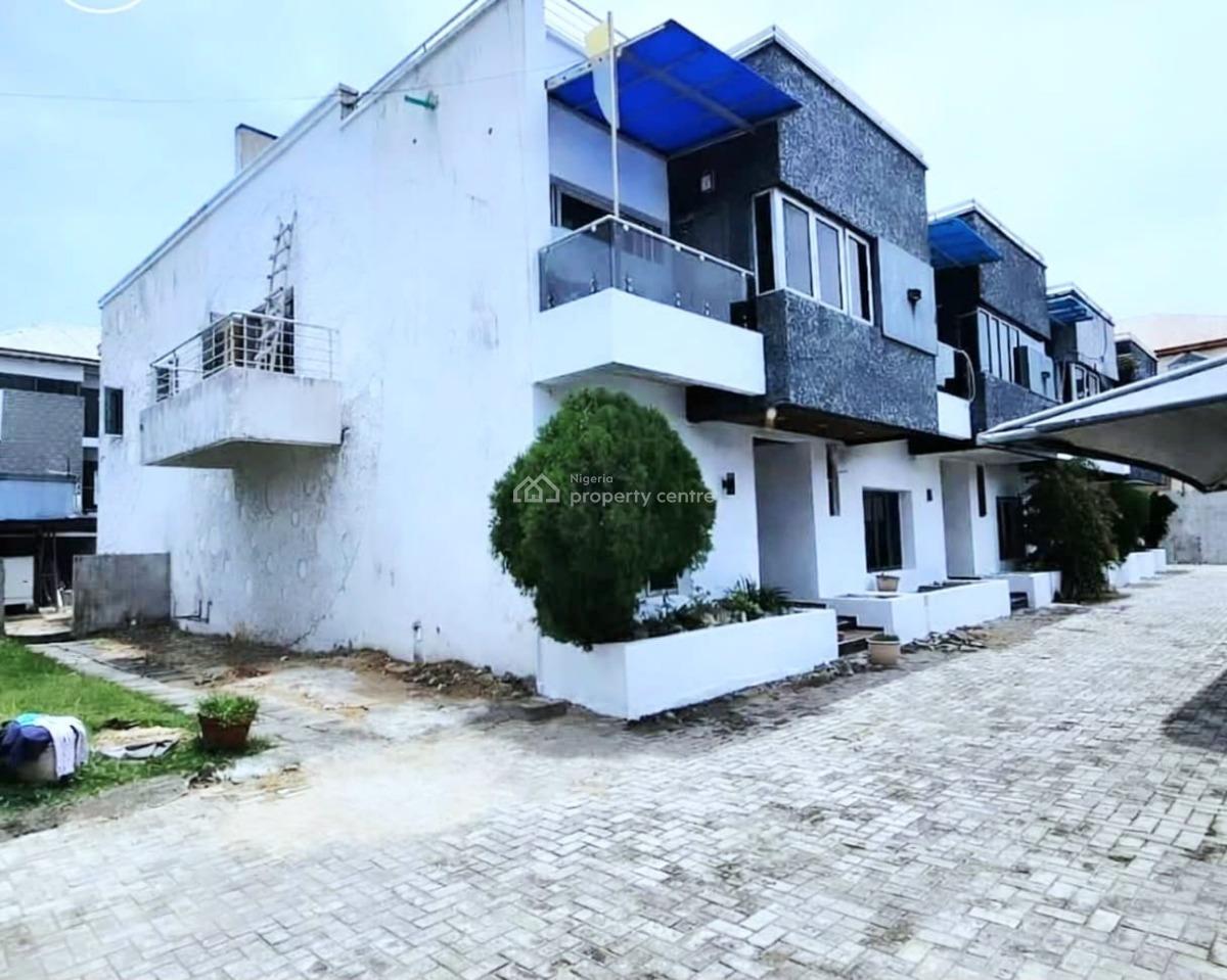 4 Bedroom Terraced Duplex + Bq, Lekki Phase 1, Lekki, Lagos, Terraced Duplex for Rent