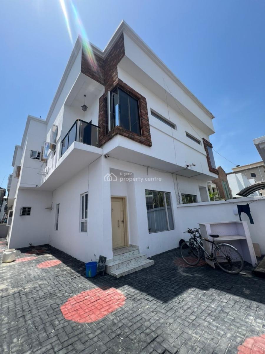 Exclusive Spacious 4 Bedroom Semi Detached Duplex +bq in Secured Estate, Osapa, Lekki, Lagos, Semi-detached Duplex for Sale
