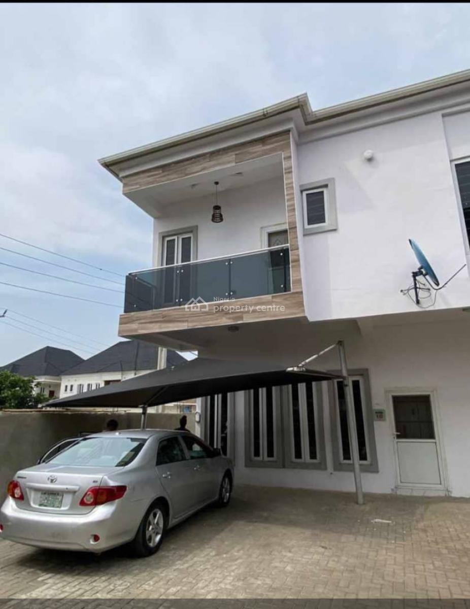 Well Maintained 4 Bedoom Semi Detached Duplex Within a Serviced Estate, Skc Court Phase 6 Orchid Road, Lekki, Lagos, Semi-detached Duplex for Rent