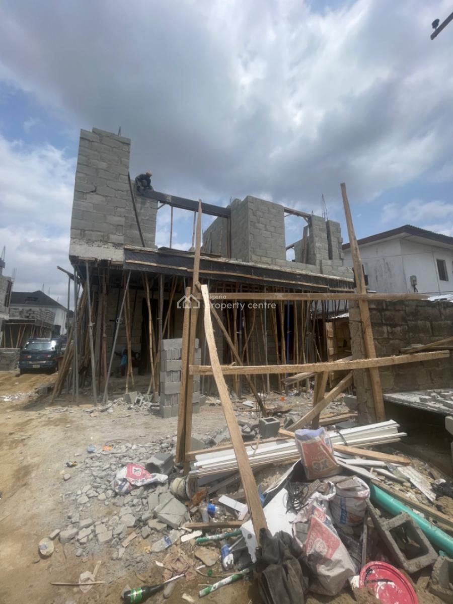 5 Bedroom Duplex with a Bq and Study Room, Adeniyi Jones, Ikeja, Lagos, Detached Duplex for Sale