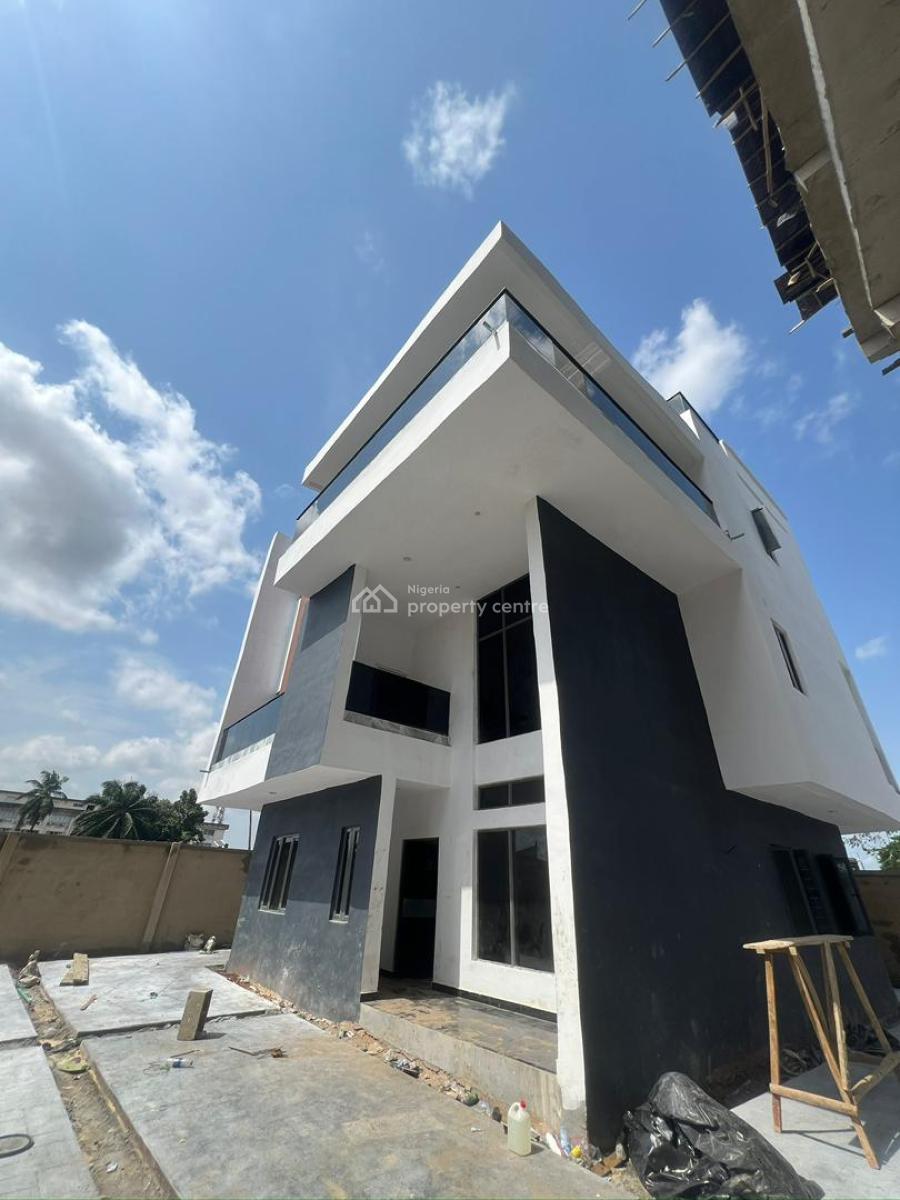 Ultra-exquisite 5 Bedroom Duplex + Bq , Pool, and Lounge, Maryland, Lagos, Detached Duplex for Sale