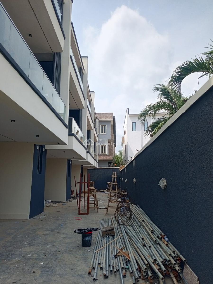 Newly Built 4 Bedroom Terrace  Duplex with Bq, Gra, Ogudu, Lagos, Terraced Duplex for Sale