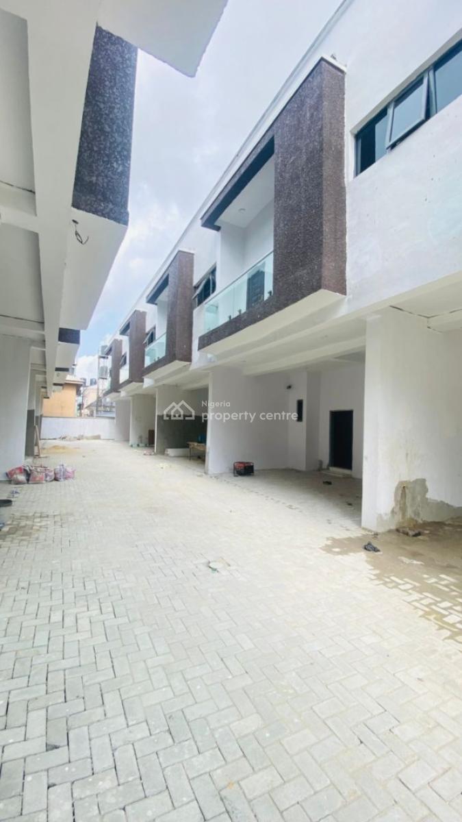 Brand New 4 Bedroom Terraced Duplex in a Secured Estate, Blenco, Sangotedo, Ajah, Lagos, Terraced Duplex for Rent