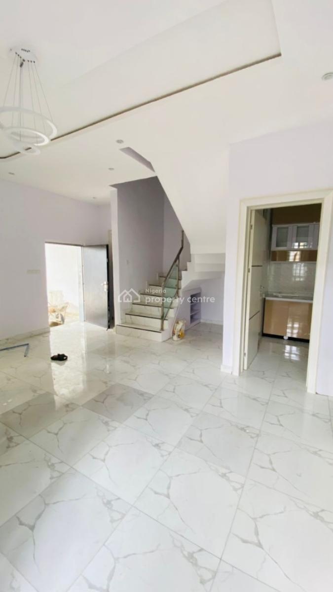 Brand New 4 Bedroom Terraced Duplex in a Secured Estate, Blenco, Sangotedo, Ajah, Lagos, Terraced Duplex for Rent