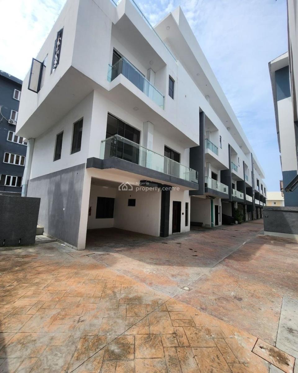 4 Bedroom Terraced Duplex with Bq & Swimming Pool, Victoria Island (vi), Lagos, Terraced Duplex for Rent